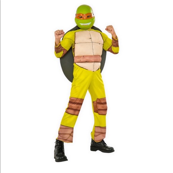 Rubie's Other - Ninja Turtles Michelangelo Muscle Boys Costume New